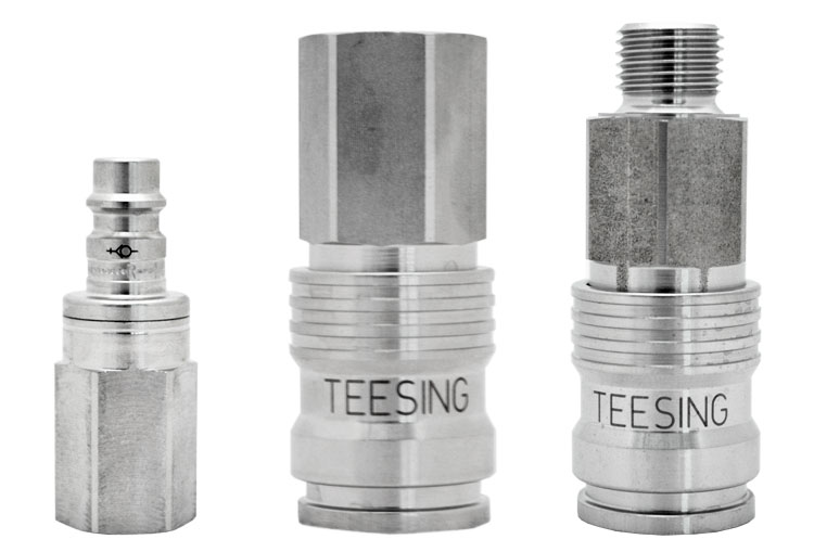 Teesing custom quick couplings