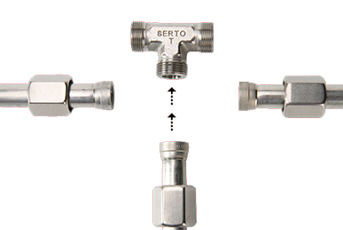 Serto clamp fittings