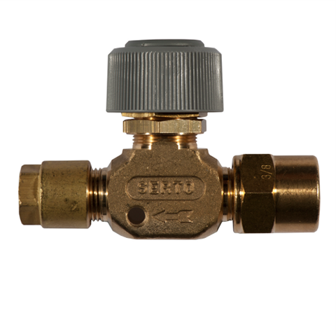 21021800 Regulating Valves - Straight Serto  regulating valves