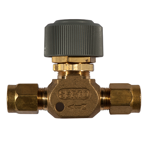 22000320 Regulating Valves - Straight Serto  regulating valves