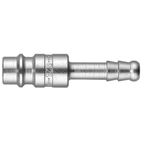 47450000 Nippel - Enkel Afsluitend - Slangpilaar Enkel afsluitende ( single shut-off) snelkoppelingen werken zonder klep in de nippel. De doorstroming wordt gestagneerd zodra de verbinding wordt verbroken. (Rectus SF series)