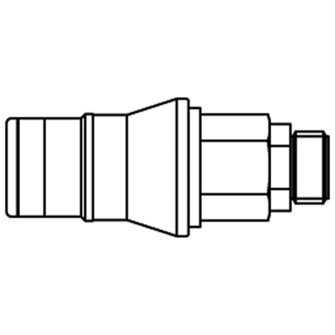 48830745 Snelkoppeling - Enkel Afsluitend - Buitendraad Snelkoppeling met enkelzijdige afsluiting gecodeerd - Rectukey. Het koppeling systeem is eenvoudig met een hand te bedienen De mechanische codering voorkomt 'verkeerde' aansluitingen en de kleurcodering maakt het ook visueel makkelijk herkenbaar welke koppeling bij welke nippel hoort, wanneer er meerdere snelkoppelingen aangesloten moeten worden.