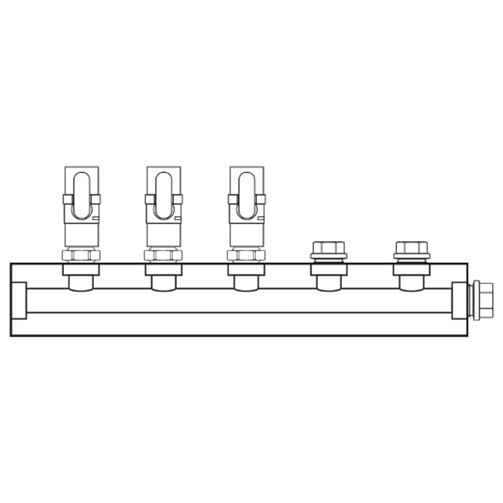 M1031001 Manifolds Brass