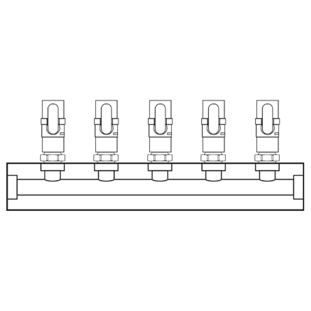 M1051000 Manifolds Brass