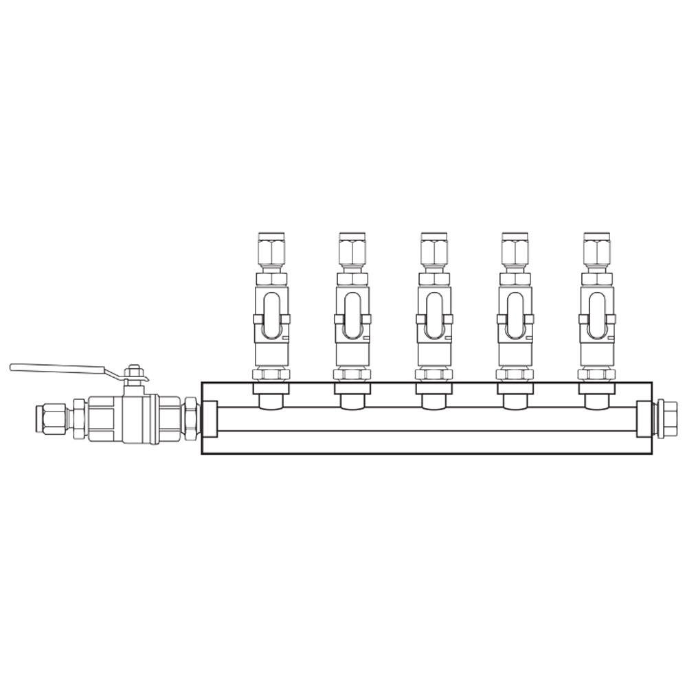 M1051121 Manifolds Brass