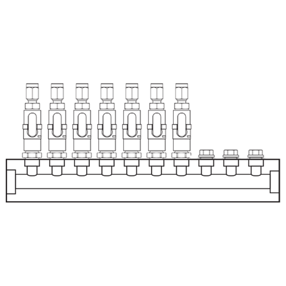 M1071300 Manifolds Brass