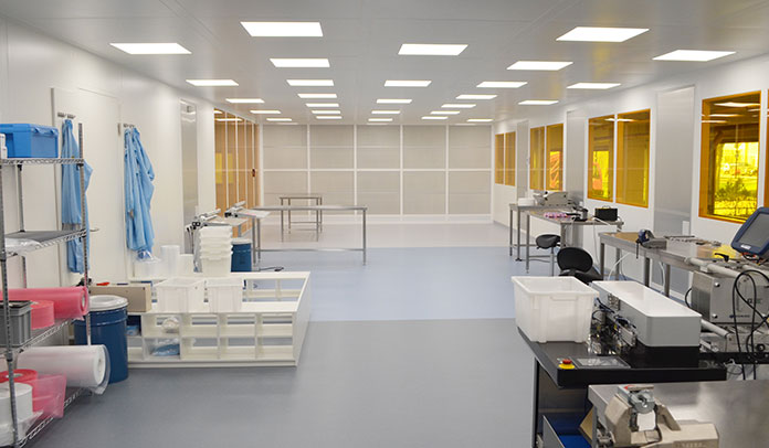 Teesing hoofdkantoor Cleanroom